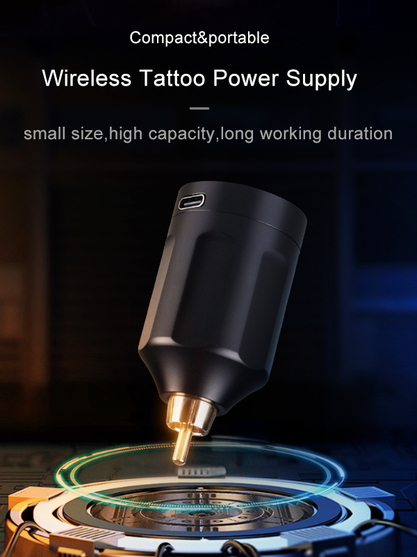 OLED Wireless Tattoo Power Supply 