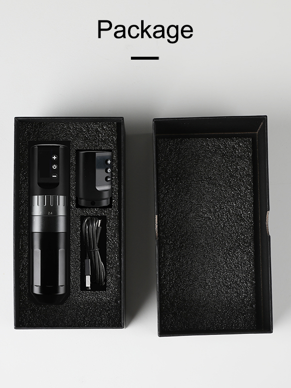Stroke Adjustable Wireless Tattoo Pen Machine(2 batteries) 