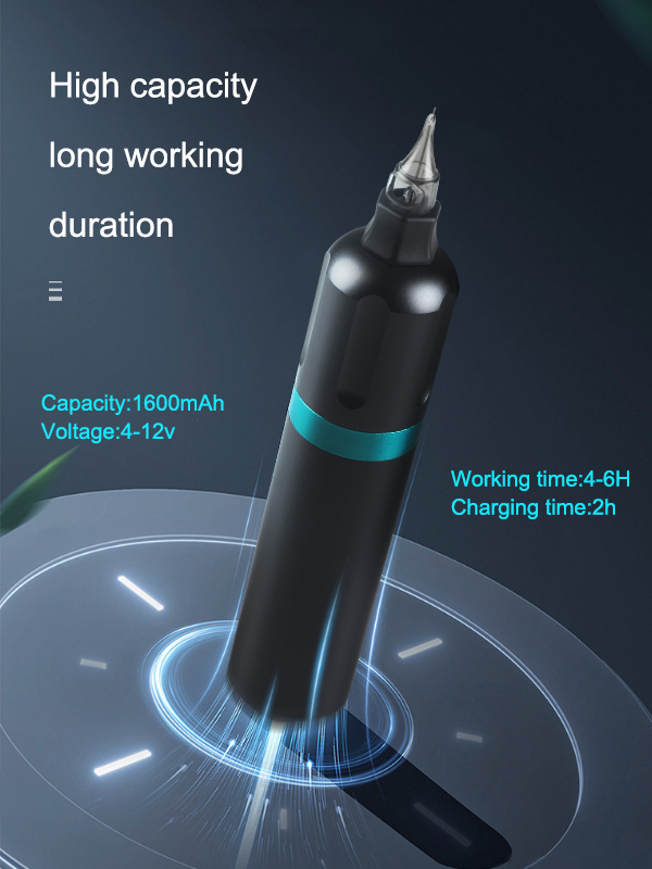 Integrated Wireless Tattoo Pen Machine 